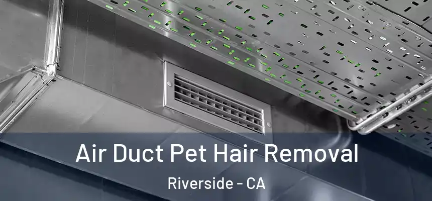 Air Duct Pet Hair Removal Riverside - CA