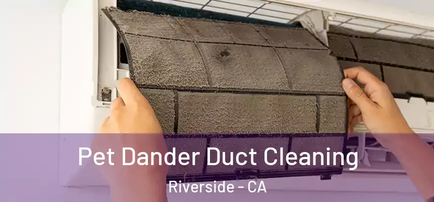 Pet Dander Duct Cleaning Riverside - CA